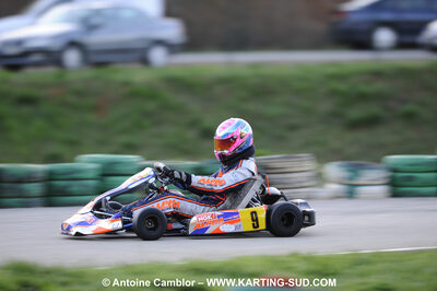 28/03/2010 : 2ème manche du Championnat du Sud 2010 à Alès (photos Antoine Camblor) 2010 — karting