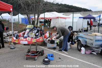 28/03/2010 : 2ème manche du Championnat du Sud 2010 à Alès (photos Antoine Camblor) 2010 — karting