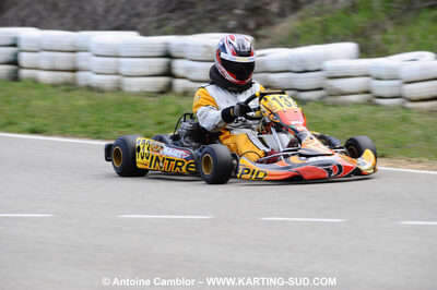 28/03/2010 : 2ème manche du Championnat du Sud 2010 à Alès (photos Antoine Camblor) 2010 — karting