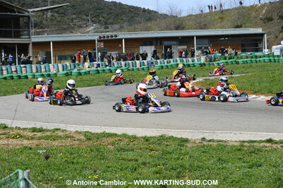 28/03/2010 : 2ème manche du Championnat du Sud 2010 à Alès (photos Antoine Camblor) 2010 — karting