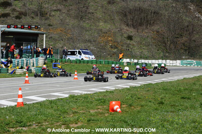 28/03/2010 : 2ème manche du Championnat du Sud 2010 à Alès (photos Antoine Camblor) 2010 — karting