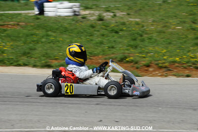 28/03/2010 : 2ème manche du Championnat du Sud 2010 à Alès (photos Antoine Camblor) 2010 — karting