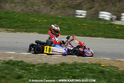 28/03/2010 : 2ème manche du Championnat du Sud 2010 à Alès (photos Antoine Camblor) 2010 — karting