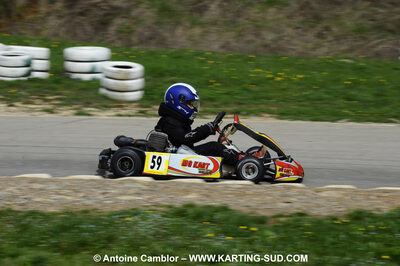 28/03/2010 : 2ème manche du Championnat du Sud 2010 à Alès (photos Antoine Camblor) 2010 — karting