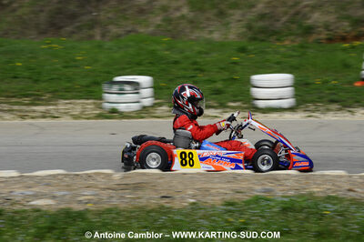 28/03/2010 : 2ème manche du Championnat du Sud 2010 à Alès (photos Antoine Camblor) 2010 — karting