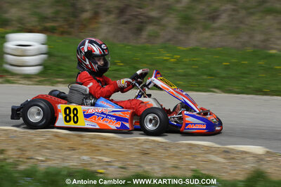 28/03/2010 : 2ème manche du Championnat du Sud 2010 à Alès (photos Antoine Camblor) 2010 — karting