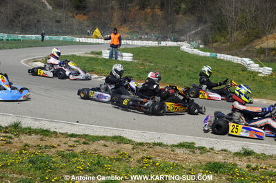 28/03/2010 : 2ème manche du Championnat du Sud 2010 à Alès (photos Antoine Camblor) 2010 — karting
