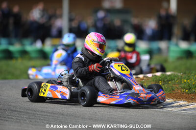 28/03/2010 : 2ème manche du Championnat du Sud 2010 à Alès (photos Antoine Camblor) 2010 — karting