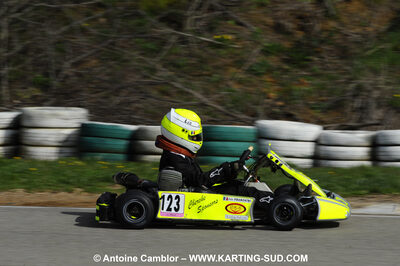 28/03/2010 : 2ème manche du Championnat du Sud 2010 à Alès (photos Antoine Camblor) 2010 — karting