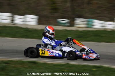28/03/2010 : 2ème manche du Championnat du Sud 2010 à Alès (photos Antoine Camblor) 2010 — karting