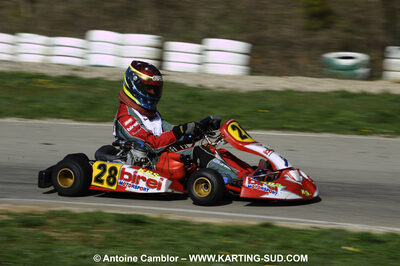 28/03/2010 : 2ème manche du Championnat du Sud 2010 à Alès (photos Antoine Camblor) 2010 — karting