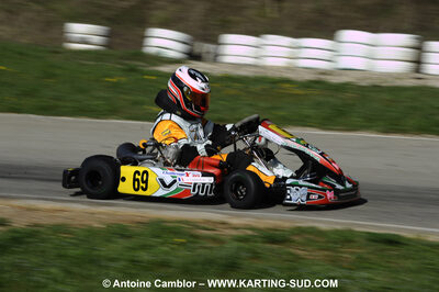 28/03/2010 : 2ème manche du Championnat du Sud 2010 à Alès (photos Antoine Camblor) 2010 — karting