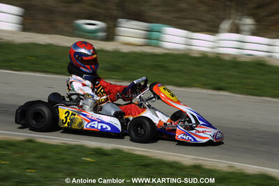 28/03/2010 : 2ème manche du Championnat du Sud 2010 à Alès (photos Antoine Camblor) 2010 — karting