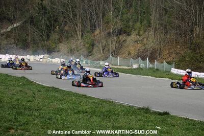 28/03/2010 : 2ème manche du Championnat du Sud 2010 à Alès (photos Antoine Camblor) 2010 — karting