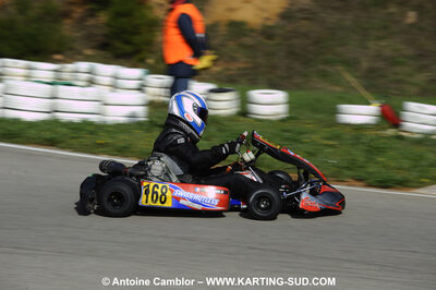 28/03/2010 : 2ème manche du Championnat du Sud 2010 à Alès (photos Antoine Camblor) 2010 — karting