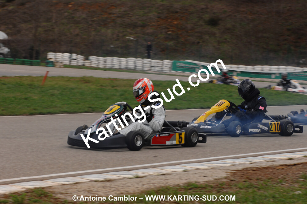 28/03/2010 : 2ème manche du Championnat du Sud 2010 à Alès (photos Antoine Camblor) 2010 — karting