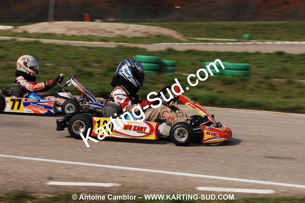 28/03/2010 : 2ème manche du Championnat du Sud 2010 à Alès (photos Antoine Camblor) 2010 — karting