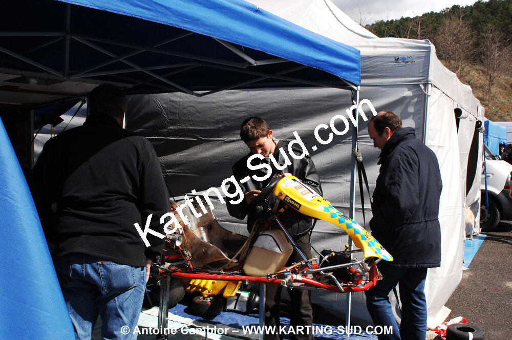 28/03/2010 : 2ème manche du Championnat du Sud 2010 à Alès (photos Antoine Camblor) 2010 — karting