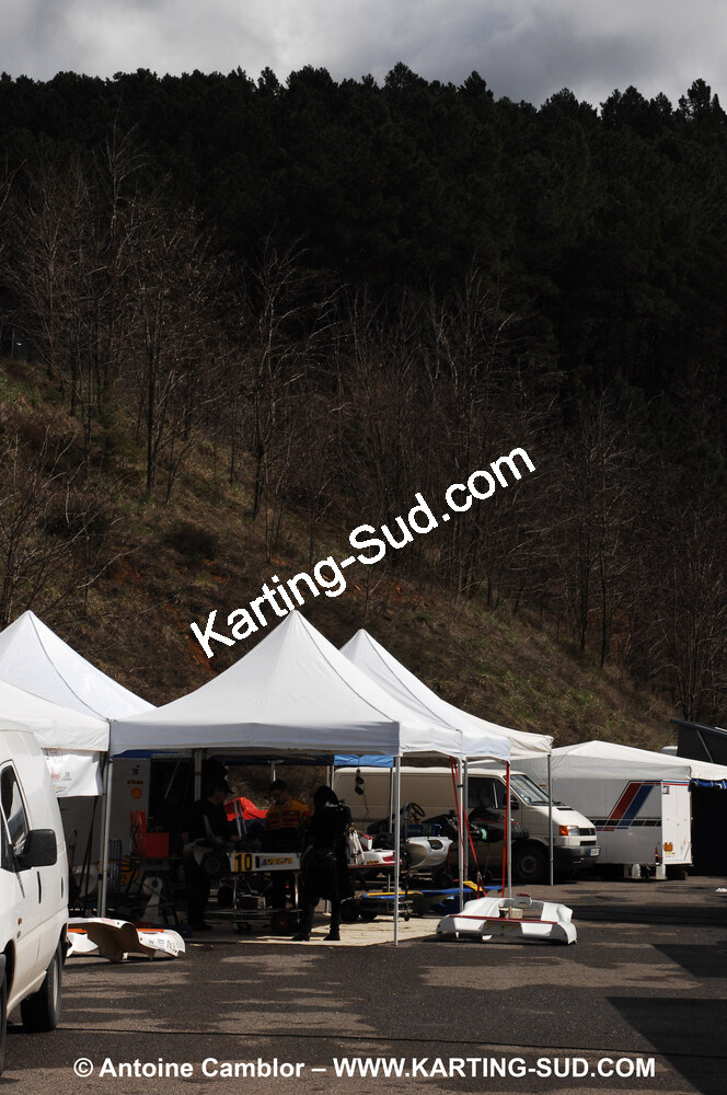 28/03/2010 : 2ème manche du Championnat du Sud 2010 à Alès (photos Antoine Camblor) 2010 — karting
