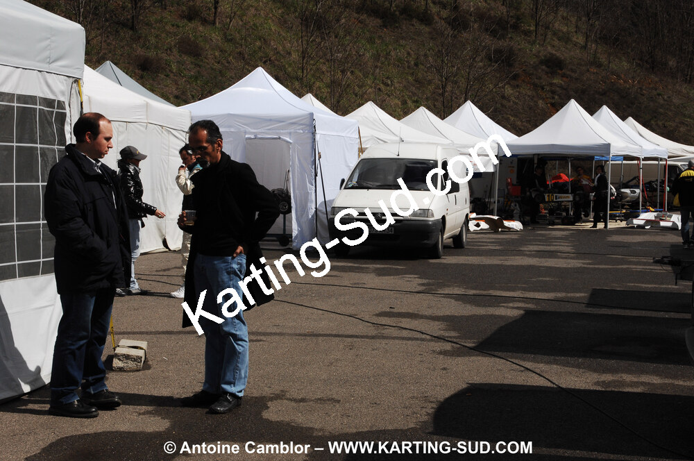 28/03/2010 : 2ème manche du Championnat du Sud 2010 à Alès (photos Antoine Camblor) 2010 — karting