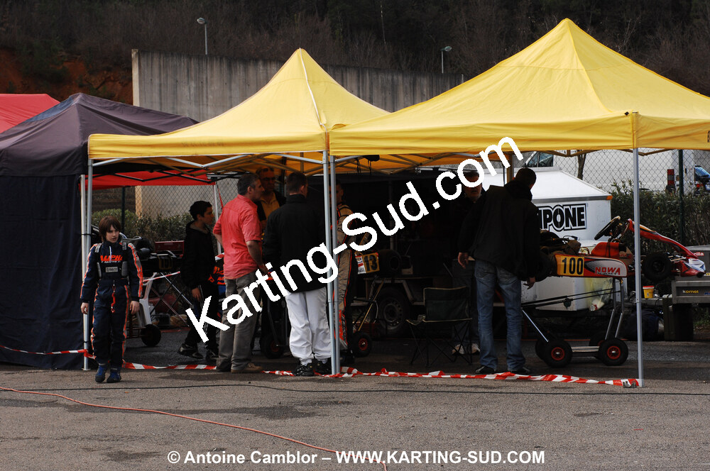 28/03/2010 : 2ème manche du Championnat du Sud 2010 à Alès (photos Antoine Camblor) 2010 — karting