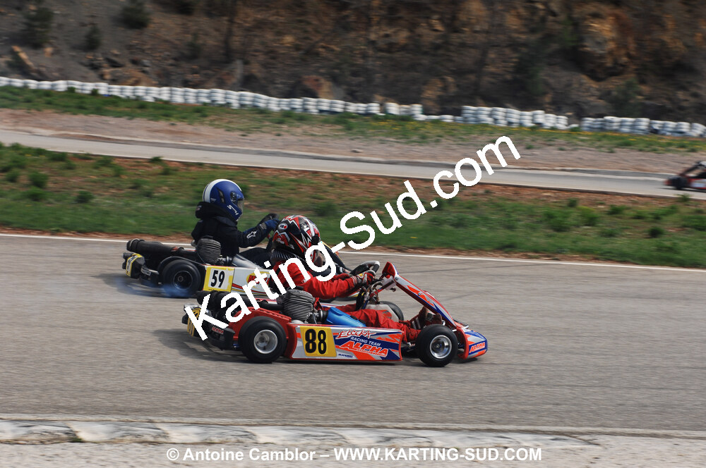 28/03/2010 : 2ème manche du Championnat du Sud 2010 à Alès (photos Antoine Camblor) 2010 — karting