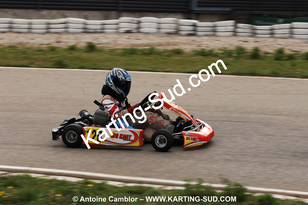 28/03/2010 : 2ème manche du Championnat du Sud 2010 à Alès (photos Antoine Camblor) 2010 — karting