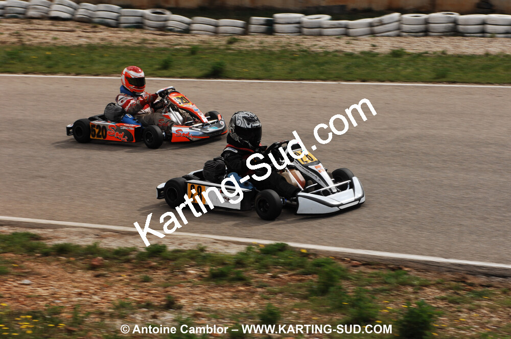 28/03/2010 : 2ème manche du Championnat du Sud 2010 à Alès (photos Antoine Camblor) 2010 — karting