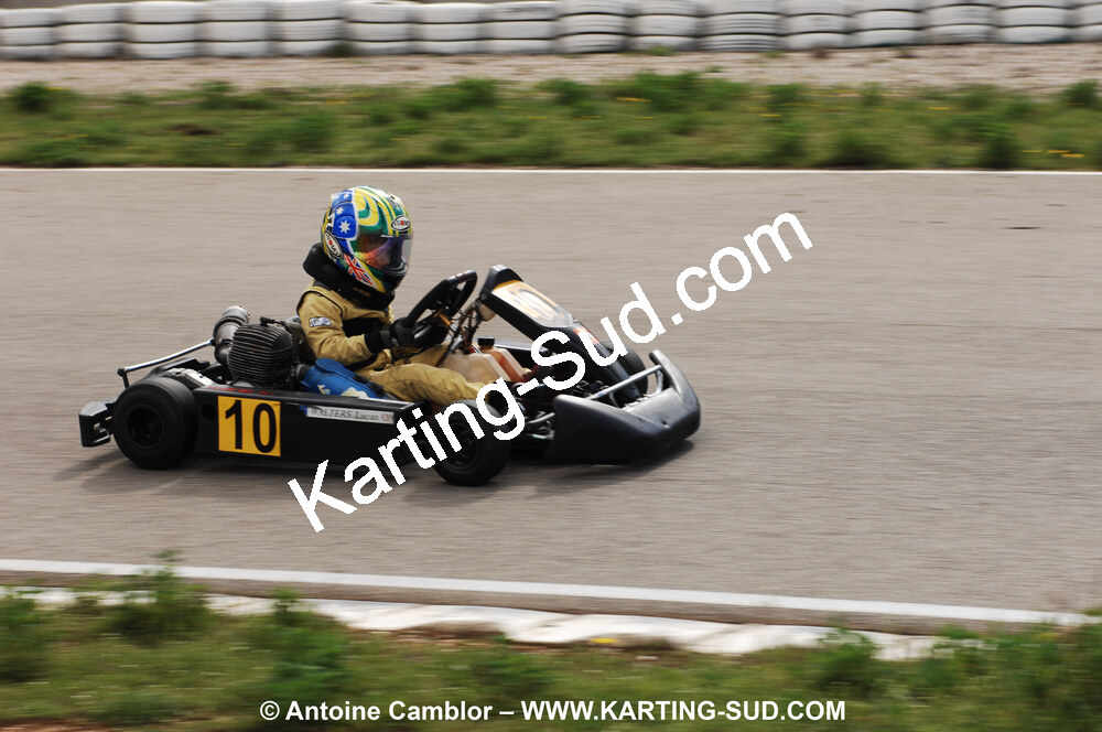 28/03/2010 : 2ème manche du Championnat du Sud 2010 à Alès (photos Antoine Camblor) 2010 — karting