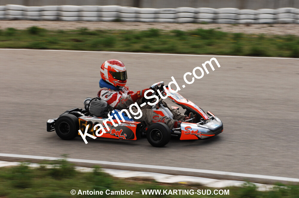 28/03/2010 : 2ème manche du Championnat du Sud 2010 à Alès (photos Antoine Camblor) 2010 — karting