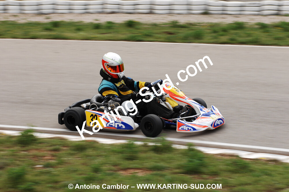 28/03/2010 : 2ème manche du Championnat du Sud 2010 à Alès (photos Antoine Camblor) 2010 — karting