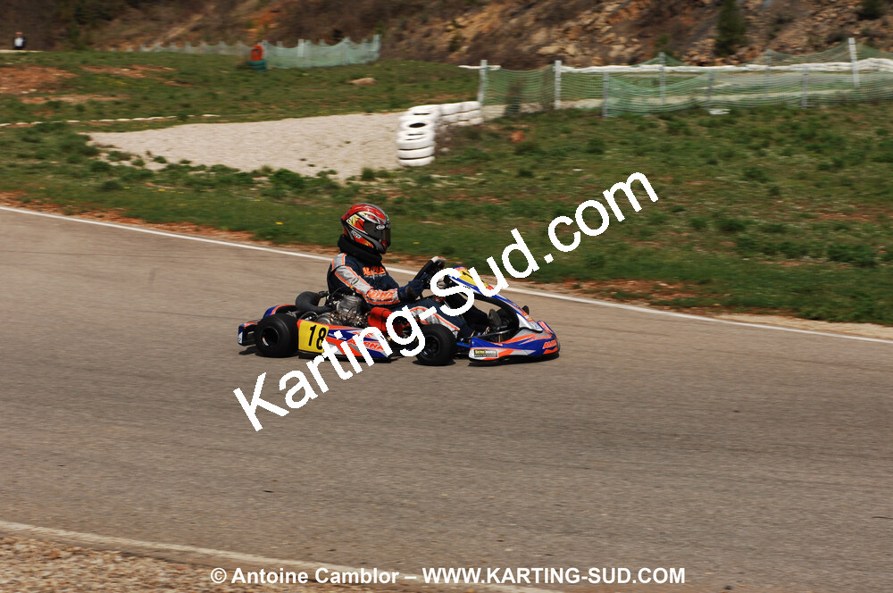 28/03/2010 : 2ème manche du Championnat du Sud 2010 à Alès (photos Antoine Camblor) 2010 — karting
