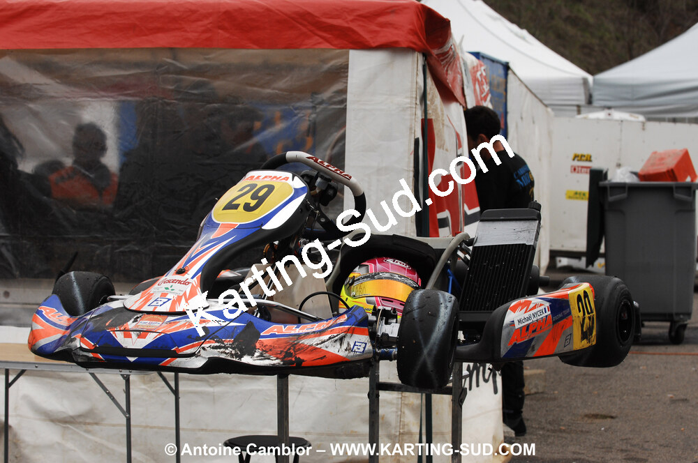 28/03/2010 : 2ème manche du Championnat du Sud 2010 à Alès (photos Antoine Camblor) 2010 — karting