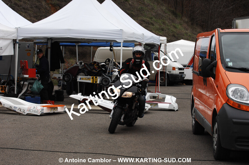28/03/2010 : 2ème manche du Championnat du Sud 2010 à Alès (photos Antoine Camblor) 2010 — karting