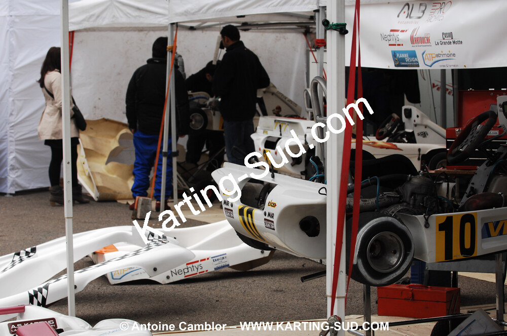28/03/2010 : 2ème manche du Championnat du Sud 2010 à Alès (photos Antoine Camblor) 2010 — karting