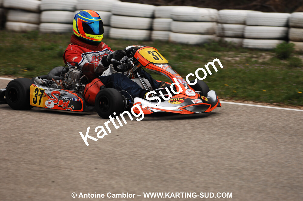 28/03/2010 : 2ème manche du Championnat du Sud 2010 à Alès (photos Antoine Camblor) 2010 — karting