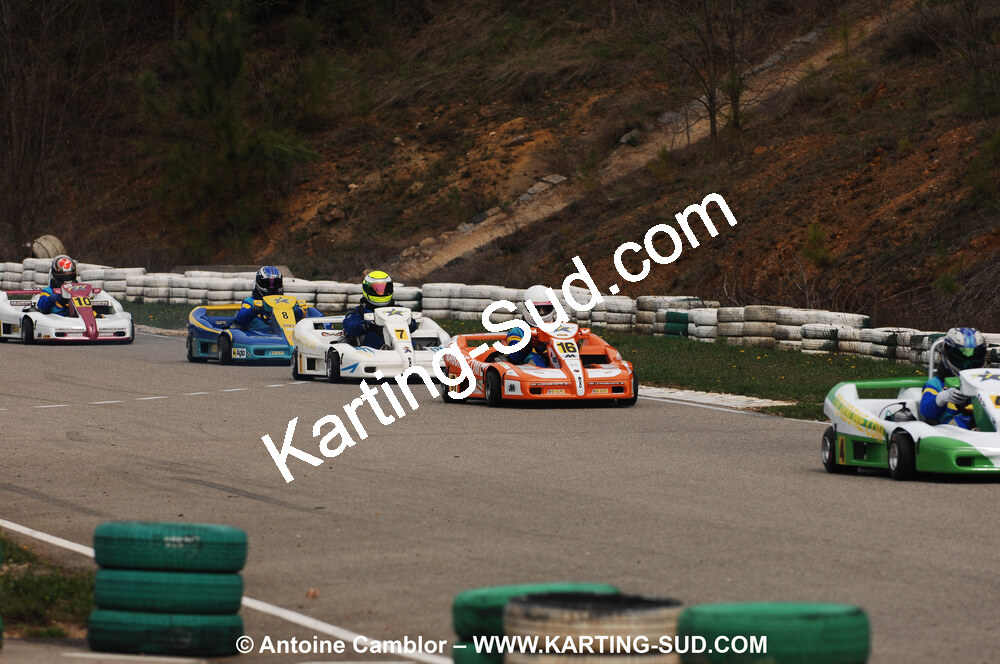 28/03/2010 : 2ème manche du Championnat du Sud 2010 à Alès (photos Antoine Camblor) 2010 — karting