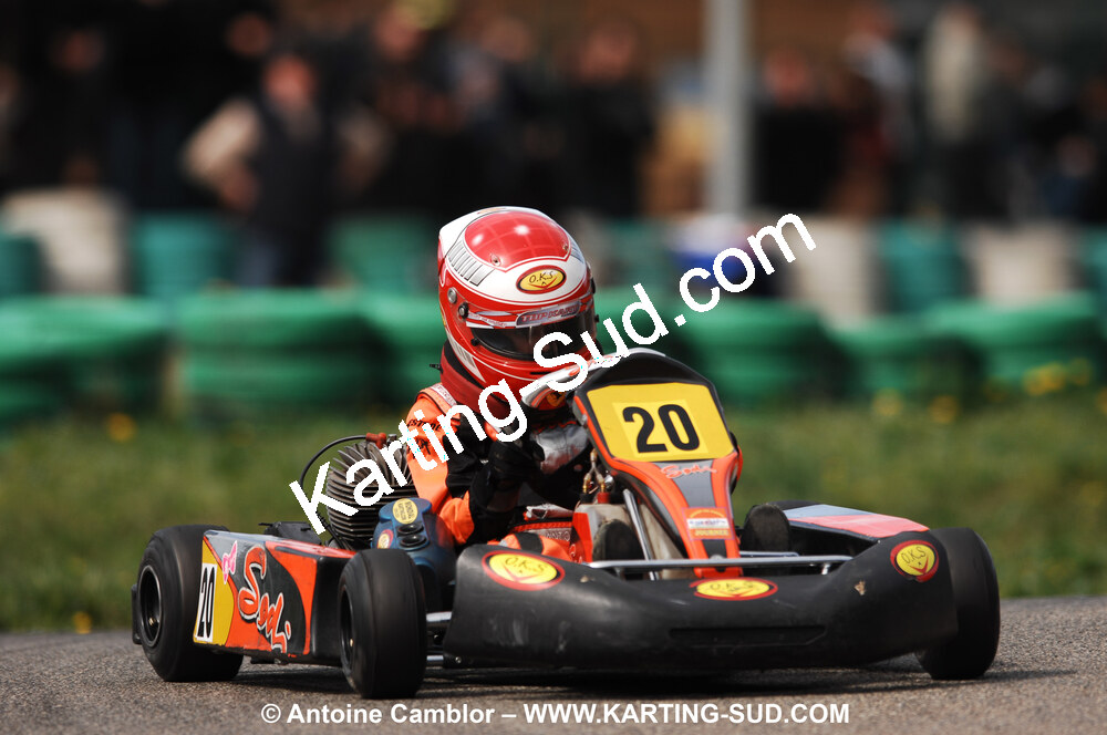 28/03/2010 : 2ème manche du Championnat du Sud 2010 à Alès (photos Antoine Camblor) 2010 — karting