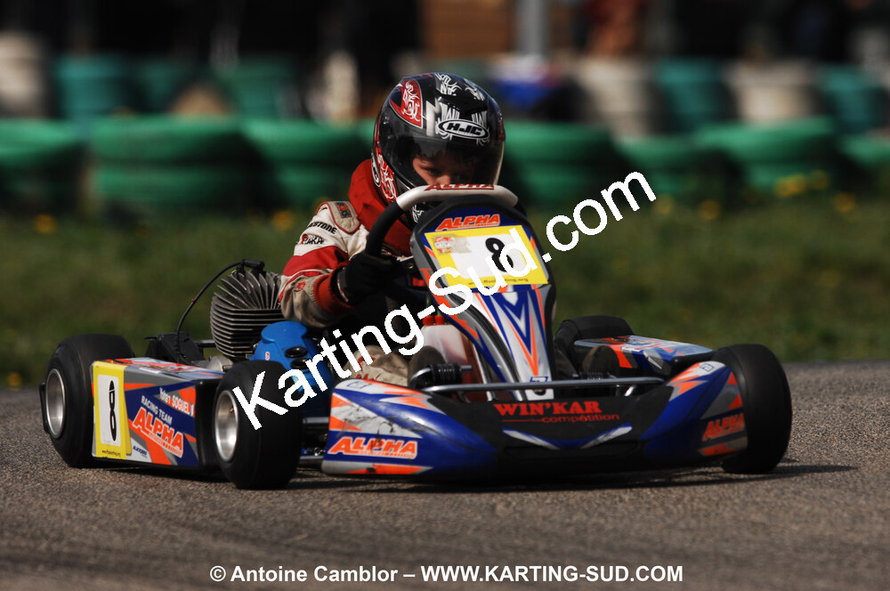28/03/2010 : 2ème manche du Championnat du Sud 2010 à Alès (photos Antoine Camblor) 2010 — karting