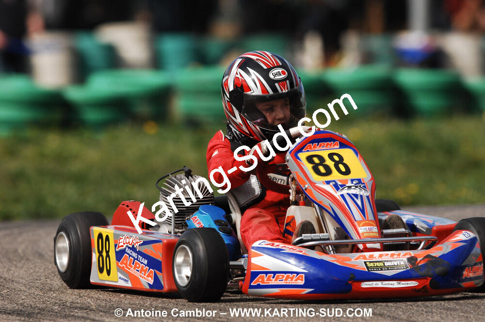 28/03/2010 : 2ème manche du Championnat du Sud 2010 à Alès (photos Antoine Camblor) 2010 — karting
