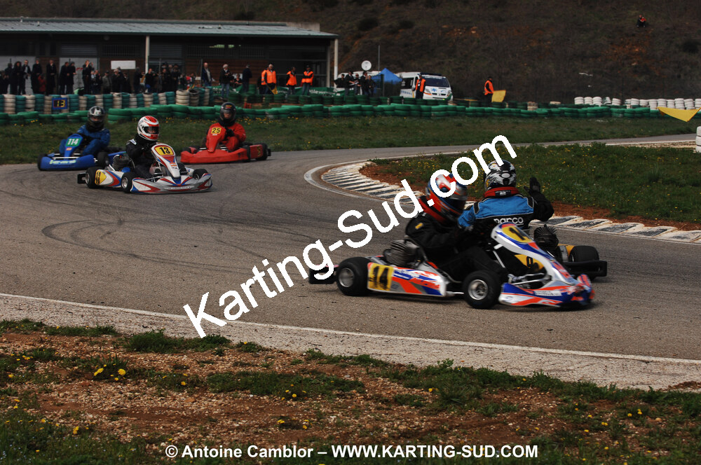28/03/2010 : 2ème manche du Championnat du Sud 2010 à Alès (photos Antoine Camblor) 2010 — karting