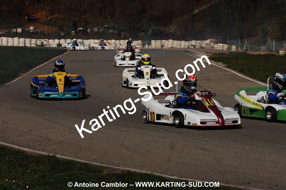 28/03/2010 : 2ème manche du Championnat du Sud 2010 à Alès (photos Antoine Camblor) 2010 — karting
