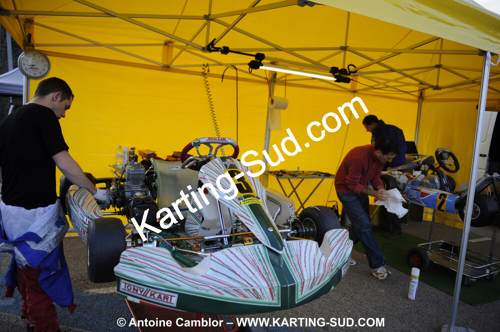 28/03/2010 : 2ème manche du Championnat du Sud 2010 à Alès (photos Antoine Camblor) 2010 — karting