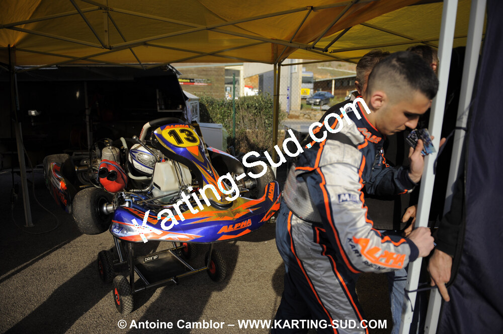 28/03/2010 : 2ème manche du Championnat du Sud 2010 à Alès (photos Antoine Camblor) 2010 — karting