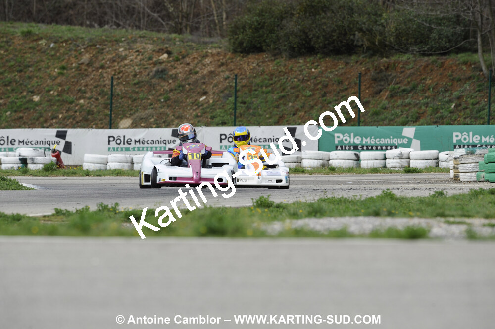 28/03/2010 : 2ème manche du Championnat du Sud 2010 à Alès (photos Antoine Camblor) 2010 — karting