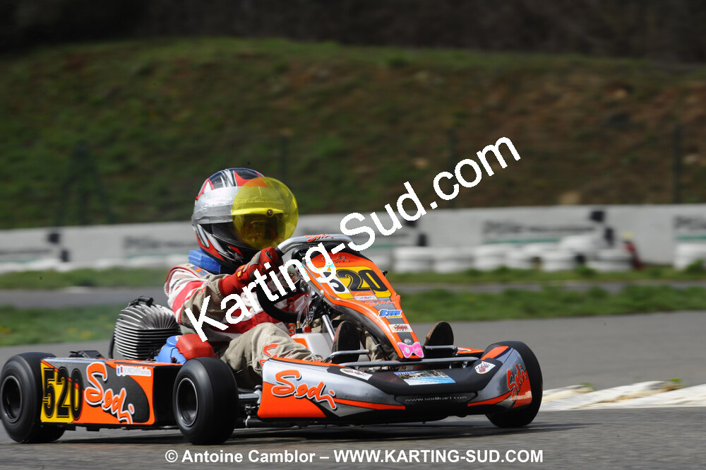 28/03/2010 : 2ème manche du Championnat du Sud 2010 à Alès (photos Antoine Camblor) 2010 — karting