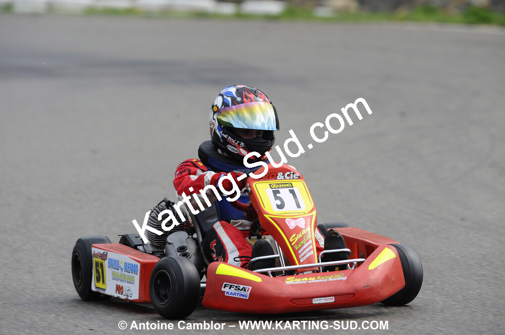 28/03/2010 : 2ème manche du Championnat du Sud 2010 à Alès (photos Antoine Camblor) 2010 — karting