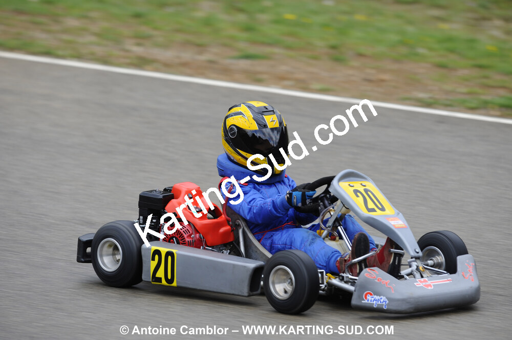 28/03/2010 : 2ème manche du Championnat du Sud 2010 à Alès (photos Antoine Camblor) 2010 — karting