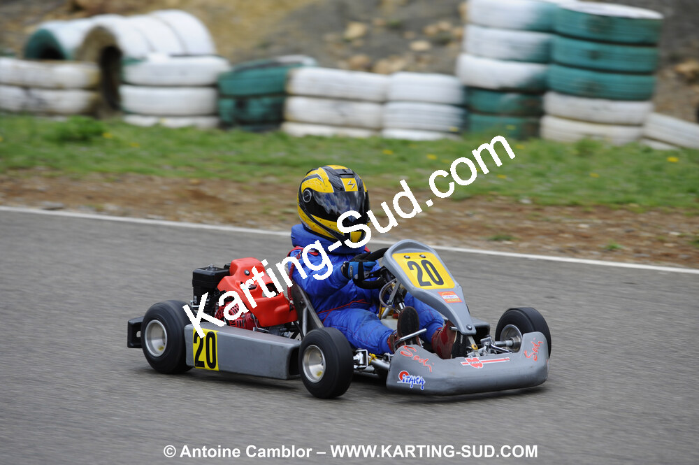 28/03/2010 : 2ème manche du Championnat du Sud 2010 à Alès (photos Antoine Camblor) 2010 — karting