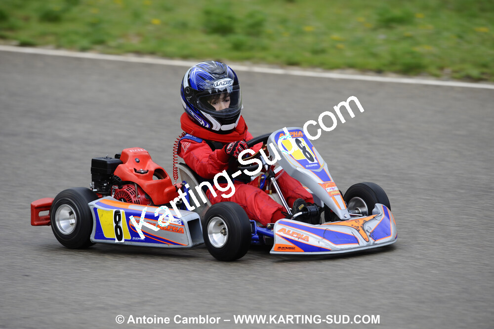 28/03/2010 : 2ème manche du Championnat du Sud 2010 à Alès (photos Antoine Camblor) 2010 — karting